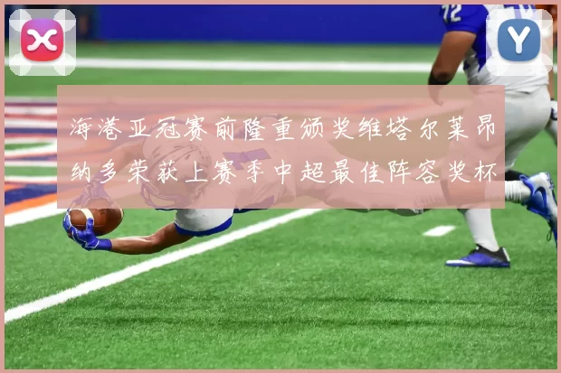 海港亚冠赛前隆重颁奖维塔尔莱昂纳多荣获上赛季中超最佳阵容奖杯